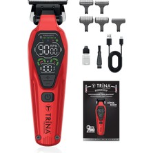 Trina Profesyonel Tıraş Makinesi Kırmızı TRNSKLKS0013RD