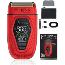 Trina Profesyonel Tıraş Makinesi Kırmızı TRNSKLKS0014RD