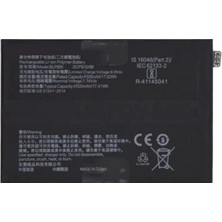 Senal Store Oppo Reno 6 5g Pil Batarya BLP855 + Tamir Set Senalstore