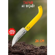 Tapan Bıçağı Tapan Çok Amaçlı Çakı 26 cm Sarı
