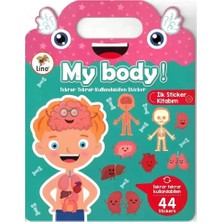 Paradise Sda Tekrar Kullanılabilen Ilk Sticker Kitabım My Body 4523