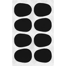 Calperia Klarnet Dişlik, 0.55 mm Kalınlık ile 8 Adet Set