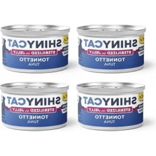 Calperia Konserve Kedi Maması Shinycat Jelly (Jöle Içinde) Ton Balığı Kısırlaştırılmış Kediler Için 70