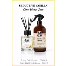 Rosie Seductive Vanilla 250 ml Sprey + 100 ml Çubuklu Oda Kokusu Serisi