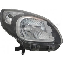 Tyc Renault Kangoo Ön Far Elektrikli Siyah Sağ 2012-  (Oem No:  260103948R)