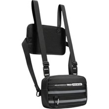 Calperia Reflektörlü Motosiklet Yeleği, Çanta ve Göğüs Çantası