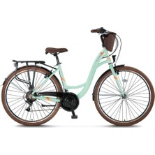 Ümit Bisiklet Ümit Valencia L - 28 Jant 47CM (M) Kadro Şehir Bisikleti - Mint Yeşili