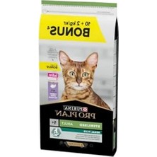 Calperia Pro Plan Sterilised Hindili Kuru Kedi Maması 10 kg +2 kg Hediye
