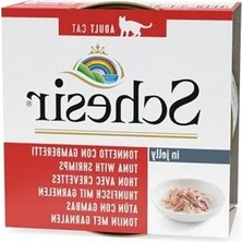 Calperia 85 gr Ton Balıklı ve Karidesli Yetişkin Kedi Konservesi