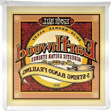 Calperia 5 Telli Banjo Teli Seti - 80/20 Bronz Malzeme, 10-24 Gauge