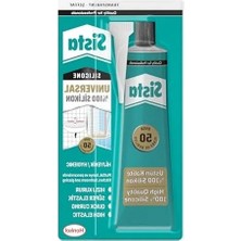 Calperia Hızlı Kuruyan Şeffaf Silikon, Mutfak ve Banyo Için