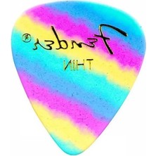 Calperia 1 Adet Gitar Penası - Ince Rainbow Tasarım