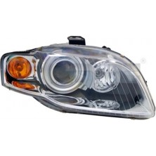 Tyc Audi A4 Ön Far Elektrikli Motorlu Xenon Sol 2004- 2007 (Oem No:  8E0941029AS)