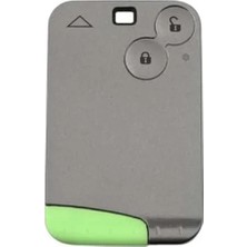 Calperia Autohan Keys Renault Laguna Anahtar Kart Kumanda Kabı, 2 Butonlu, Lüks Model