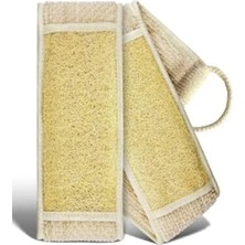 Calperia Çift Taraflı Peeling Lifi - Doğal Kabak Lifinden, 70X11 cm