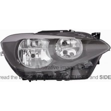 Tyc Bmw 1 Serisi Ön Far Elektrikli Motorlu Sol 2011- (Oem No:  63117229671)