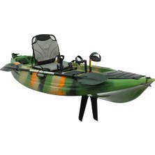 Fox Tek Kişilik Pedallı Balıkçı Kanosu Yeşil Kamuflaj