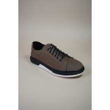 Modayak Ata M2001 Kum Bağcıklı Beyaz Taban Günlük Erkek Ayakkabı