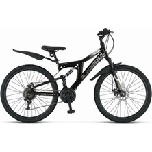 Ümit Bisiklet Ümit Blackrider 2d - 26 Jant Çift Amortisör Dağ Bisikleti - Siyah Nardo Gri