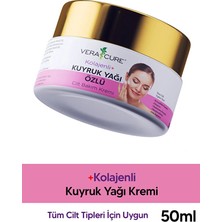 Vera Cure Kolajenli Kuyruk Yağı Kremi Kırışıklık Karşıtı, Nemlendirici, Sıkılaştırıcı 50ML