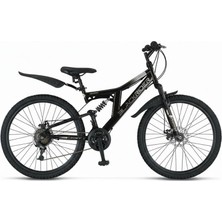 Ümit Bisiklet Ümit Blackrider 2d - 26 Jant Çift Amortisör Dağ Bisikleti - Siyah Antrasit