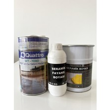 Seramik Boyası ve Şeffaf Su Yalıtım Seti