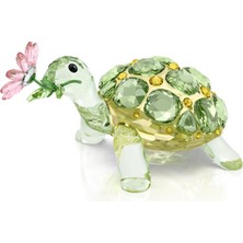 5721542 Swarovski Ev Dekorasyonu Idyllıa:tortoıse And Daısy