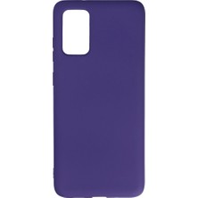 Galaxy S20 Plus Kılıf Nano Içi Kadife - Mor