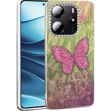 Note 14 4g Kılıf Blade Aynalı Desenli Kapak - Desen 5