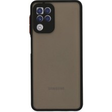 Galaxy A22 Kılıf Montreal Kapak - Siyah