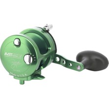 Avet Mxj G2 6/4 Magic Cast Two Speed Reel With Glide Plate Sağ Kol Jigging Çıkrık Makine Green