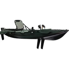 Fox Tek Kişilik Pedallı Balıkçı Kanosu Siyah