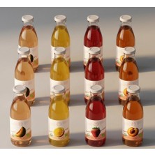 12 Li Set Eya Organik Meyve Suyu Çeşitleri 250 ml (Portakal-Çilek-Kavun-Şeftali)