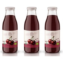3 Lü Set Eya Organik Vişne Suyu 250 ml