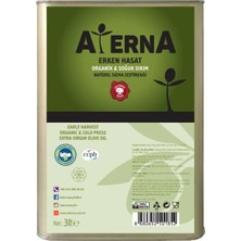 Aterna Organik Erken Hasat Zeytinyağı - Beylikçiftliği 3 Lt
