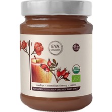 Eya Organik Kuşburnu-Kızılcık-Elma-Limon Püresi 100 gr