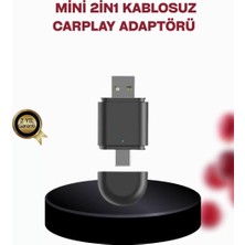 Asil Sepet Asiltech Kablosuz Carplay Adaptörü – Bluetooth 5.4 ve Wi-Fi 6 Teknolojili Tak & Çalıştır Dönüştürücü