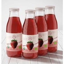 4 Lü Set Eya Organik Çilek Suyu 250 ml