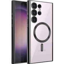 CT Stones Galaxy S24 Kılıf Kross Magneticsafe Kapak - Siyah