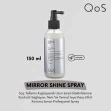 Qos Style Edıt Mırror Shıne Elektriklenme Karşıtı Isı Koruyucu 150ML