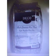 Deco Black Glutinous Rice Flour 500 gr – Siyah Yapışkan Pirinç Unu – Mochi & Asya Tatlıları Için