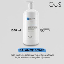 Qos Essentıal Balance Scalp Yağlı ve Kepekli Saçlar Için Şampuan 1000 ml