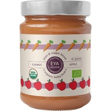 Eya Organik Elma-Havuç Püresi 100 gr