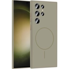 CT Stones Galaxy S24 Kılıf Jully Magsafe Kapak - Çöl Titanyum