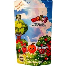 Meloş Organik Mini Karışık Meyveli Lokum Küpleri 100 gr