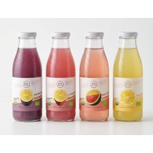 4 Lü Set Eya Organik Sade ve Meyveli Limonata Çeşitleri