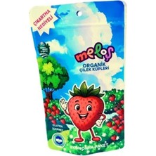 Meloş Organik Mini Çilekli Lokum Küpleri 100 gr