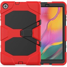 Decostyle Galaxy T510 Tab A 10.1 Kılıf Griffin Tablet Kapak - Kırmızı