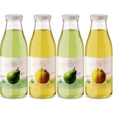 4lü Set Eya Organik Armut Suyu 250 ml X2 +Eya Organik Ayva Suyu 250 ml X2
