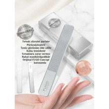 Fugo Concept Nano Cam Törpü - Kristal Tırnak Parlatıcı ve Şekillendirici - Hijyenik Tırnak Bakım Törpüsü  (Kutulu)